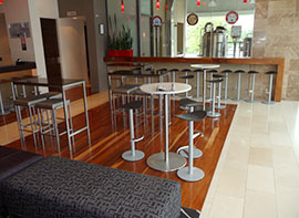 Timber Floor Cafe, Retail